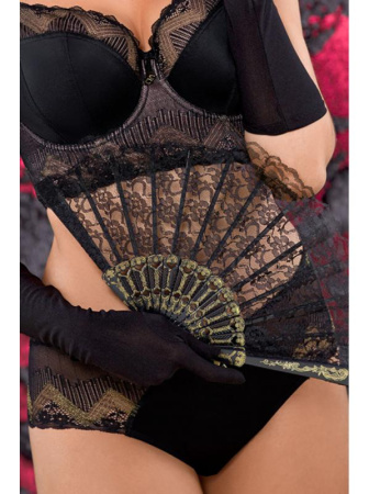 Полные трусики Ava Gatsby AV 1789  Черно-золотой