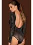 Боди Obsessive B123  Черный