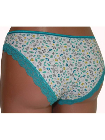 Женские трусики-слипы SEVIM Арт: 5096, M, Зеленое ассорти || Женские трусики-слипы SEVIM Арт: 5096, M, Зеленое ассорти