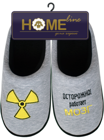 Туфлі дом. чол. арт. 04т-100 Slippers, р.40-41, св. ассорті