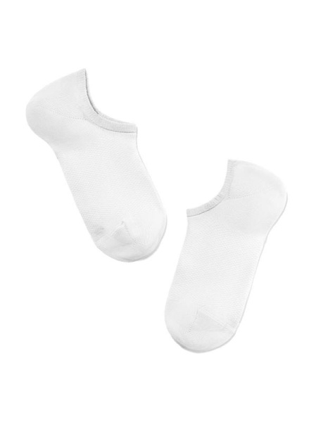 Носки жен. Conte FANTASY (ультракороткие) 18С-128СП, р.23-25, 140 bianco