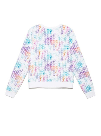 Ультракомфортный хлопковый свитшот LD 894 || Джемпер жін. CE LD 894, р.170-88, pastel water colour