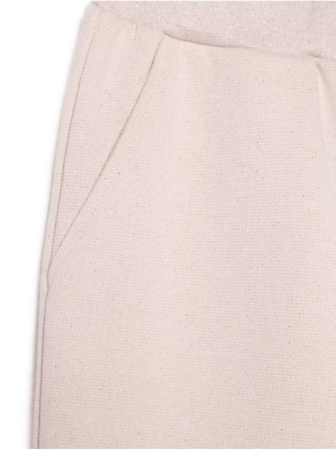 Джоггеры MINI ORA с легким мерцанием люрекса || Брюки для дів. CE MINI ORA, р.134,140-72, shiny black