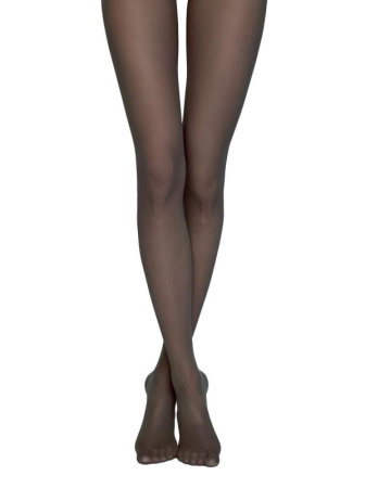 Матовые колготки с эффектом тюля TULLE Lycra, р.4, Grafit