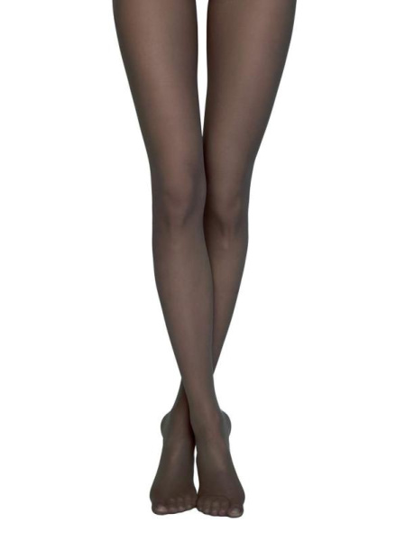 Матові колготки з ефектом тюлю TULLE Lycra, р. 3, Grafit Матові колготки з ефектом тюлю TULLE Lycra, р. 3, Grafit