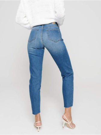 Eco-friendly джинсы Mom Fit с высокой посадкой CON-189 || Брюки джинсові жін. CE CON-189, р.170-106, mid blue Eco-friendly джинсы Mom Fit с высокой посадкой CON-189 || Брюки джинсові жін. CE CON-189, р.170-106, mid blue