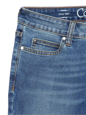 Ультракомфорные eco-friendly джинсы skinny со средней посадкой CON-182 || Брюки джинсові жін. CE CON-182, р.164-102, authentic blue Ультракомфорные eco-friendly джинсы skinny со средней посадкой CON-182 || Брюки джинсові жін. CE CON-182, р.164-102, authentic blue