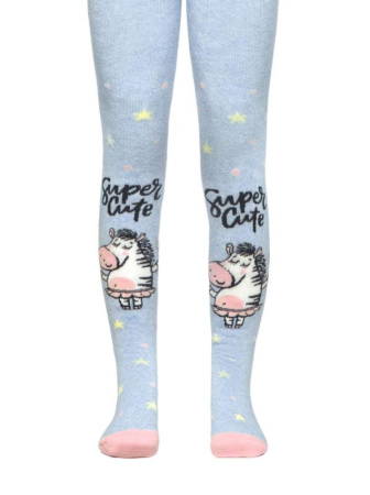 Колготки дитячі Conte Kids SOF-TIKI 7С-38СП, р. 104-110 (16), 520 джинс світлий