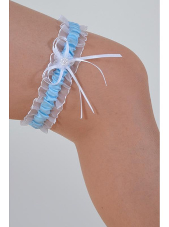 Подвязка Julimex Madryt PW 18 Бело-голубой