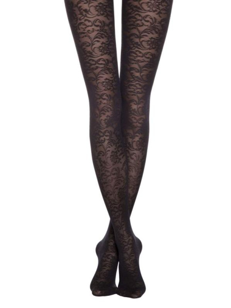 Колготки с цветочным узором FANCY, р.4, Nero Колготки с цветочным узором FANCY, р.4, Nero