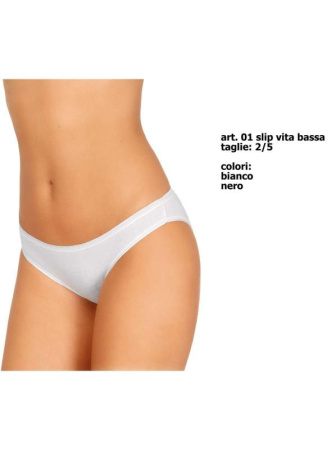 Женские трусики-слипы JADEA Intimo Artu Арт.: 01, 2, Bianco