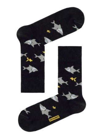 Носки муж. DW HAPPY 17С-151СП, р.29, 058 черный