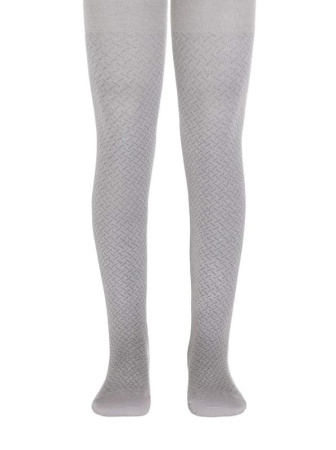 Колготки детские Conte Kids CLASS 7С-31СП, р.150-152 (22), 300 світло-сірий