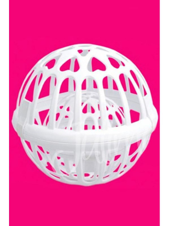 Шар для стирки бюстгальтера Julimex диаметром 16 см Белый