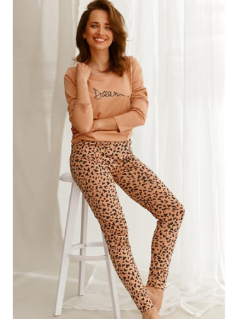 Пижама Taro Suzan 2576 Капучино-черный