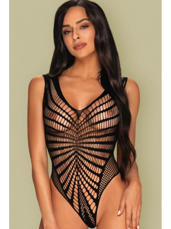 Боди Obsessive B132 Черный