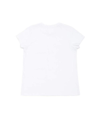 Белая футболка из мягкого хлопка с вышивкой  &quot;Milano&quot; LD 1128 || Джемпер жін. CE LD 1128, р.170-84, white