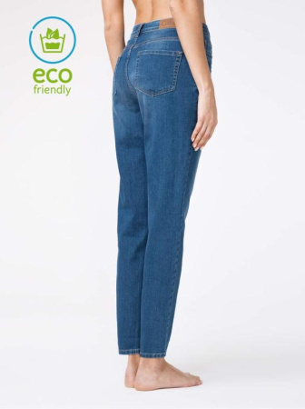 Ультракомфортные eco-friendly джинсы Relaxed Mom CON-137 || Брюки джинсові жін. CE CON-137, р.170-98, authentic blue Ультракомфортные eco-friendly джинсы Relaxed Mom CON-137 || Брюки джинсові жін. CE CON-137, р.170-98, authentic blue