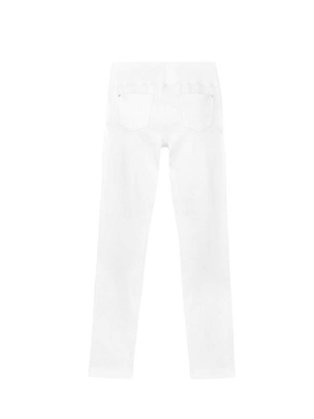 Брюки для беременных с широким поддерживающим поясом HAPPY BELLY, р.170-98, white