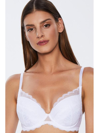 Бюстгальтер push up Kinga Alice PU-768 Белый