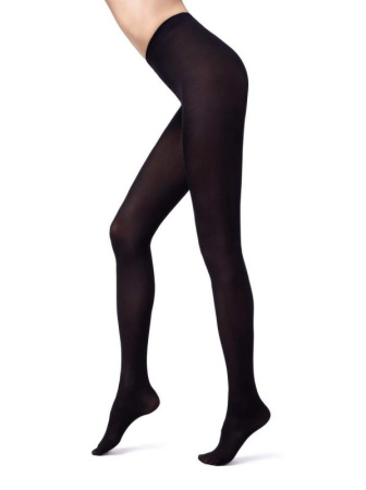 Теплі колготки з ниток мікрофібри і лайкри EPISODE 50 Lycra, р. 4, Nero