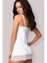 Комплект Obsessive Miamor chemise  Белый