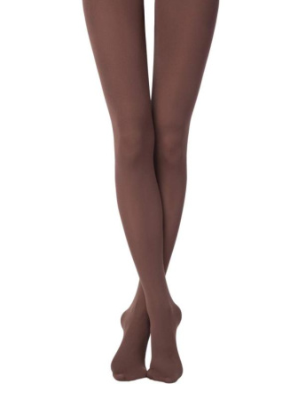 Теплые колготки из нитей микрофибры TRIUMF 220 Lycra, р.2, Mocca