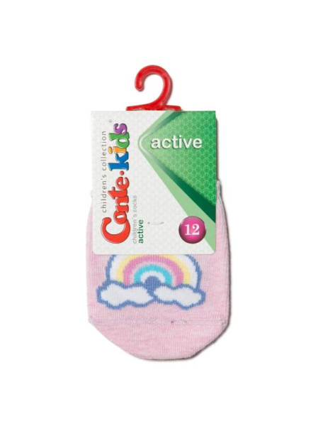 Шкарпетки дит. ACTIVE (ультракороткі) 17С-87СП, р.24, 333 кремовий