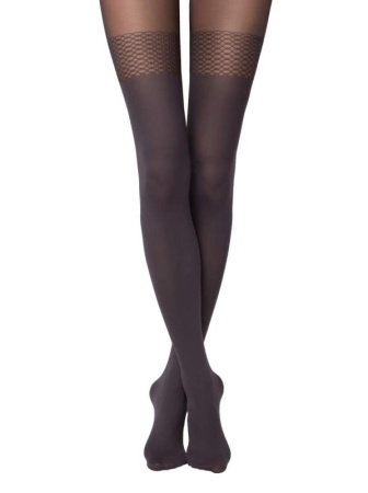 Колготки з імітацією панчіх BEAUTIFUL Lycra