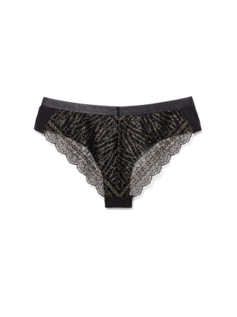 Трусы &quot;бикини&quot; MONIKA LB 808 (на вешалке) || Труси жін. CE MONIKA LB 808 (вішалка), р.106, nero-gold