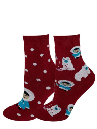 ШКАРПЕТКИ ДИТЯЧІ 3060 BABY (малюнок), р.13-14, 546 ДЖИНС