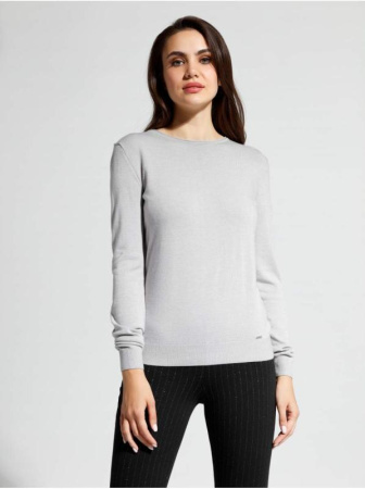 Вязаный джемпер из пряжи с вискозой премиального качества LDK 053