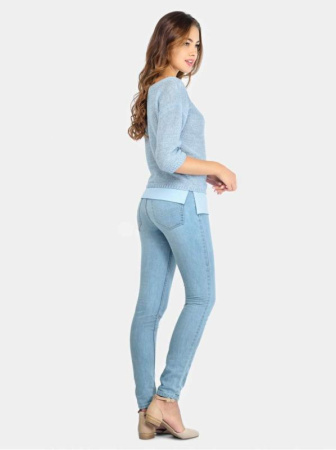 Джемпер вязаный LDK 018 || ВТЖП Джемпер жін. CONTE ELEGANT LDK018 16С-110СП, р.170,176-84, бірюзовий