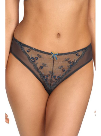 Полные трусики Ewa Bien Tamal C100 Графитово-бирюзово-золотой