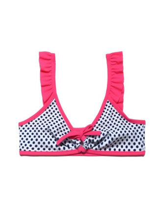 Купальник в мелкий горошек PARTY BUBBLE || Костюм купальний для дівчат СE PARTY BUBBLE, р.98,104-52, white-blue Купальник в мелкий горошек PARTY BUBBLE || Костюм купальний для дівчат СE PARTY BUBBLE, р.98,104-52, white-blue