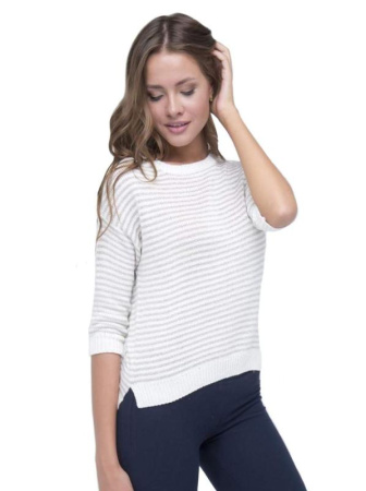 ВТЖП Джемпер жін. CONTE ELEGANT LDK005 16С-28СП, р.158,164-92, чорний-сріблястий