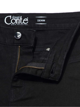 Моделирующие джинсы skinny Premium Stay Black с высокой посадкой CON-185 Lycra || Брюки джинсові жін. CE CON-185, р.170-106, deep black Моделирующие джинсы skinny Premium Stay Black с высокой посадкой CON-185 Lycra || Брюки джинсові жін. CE CON-185, р.170-106, deep black