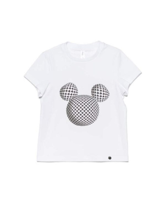 Ультрамодная футболка с коротким рукавом Disney DD 962 || Джемпер дів. CE DISNEY DD 962, р.152,158-80, ice white