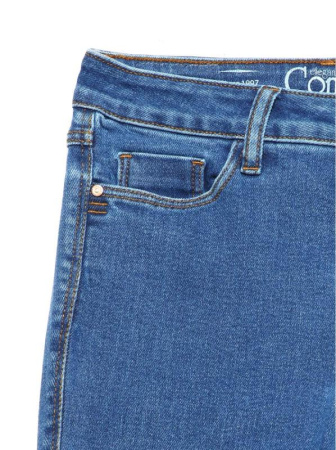 Моделирующие eco-friendly джинсы skinny c супервысокой посадкой CON-174 Lycra || Брюки джинсові жін. CE CON-174, р.164-106, authentic blue Моделирующие eco-friendly джинсы skinny c супервысокой посадкой CON-174 Lycra || Брюки джинсові жін. CE CON-174, р.164-106, authentic blue