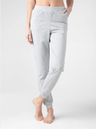 Джоггеры ORA с высокой посадкой с легким мерцанием люрекса