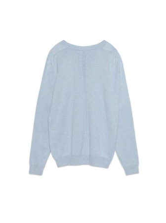 Джемпер из пряжи с хлопком и модалом LDK 098 || Джемпер жін. CE LDK098 19С-197СП, р.170-84, white smoke Джемпер из пряжи с хлопком и модалом LDK 098 || Джемпер жін. CE LDK098 19С-197СП, р.170-84, white smoke