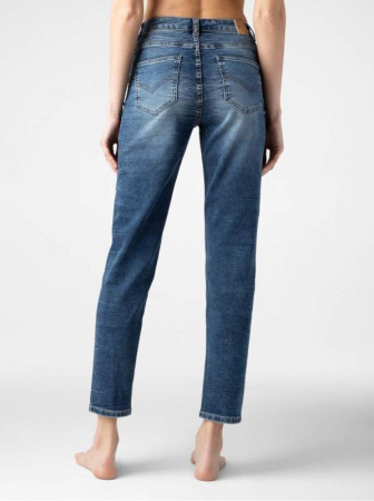 Джинсы Mom Fit особой варки CON-281 || Брюки джинсові жін. CE CON-281, р.170-94, authentic blue