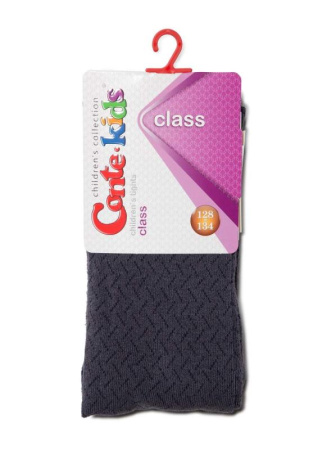 Колготки дитячі Conte Kids CLASS 7С-31СП, р. 128-134, 300 сірий