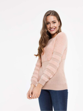 Ультрапушистый джемпер с вискозой премиального качества 041