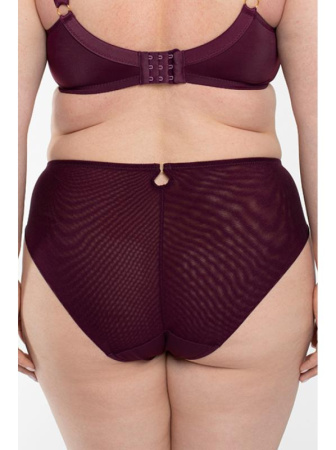 Полные трусики Samanta Perla B400 Баклажан