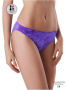 Трусики-бикини со средней посадкой BELLA VELVET || Труси куп. жін. CE BELLA VELVET, р.106, royal violet