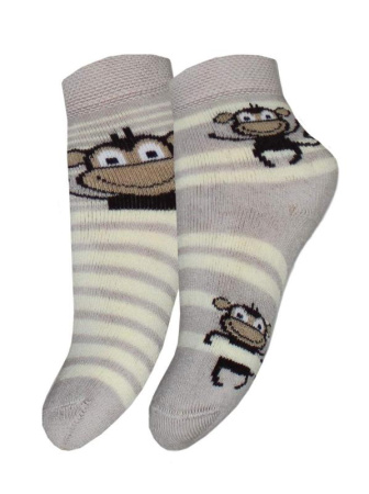 ШКАРПЕТКИ ДИТЯЧІ 3060 BABY (малюнок), р.13-14, 546 ДЖИНС