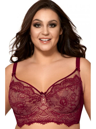 Бюстье с мягкой чашкой Ava Crystal AV 1396/2 Бургундово-бежевый Бюстье с мягкой чашкой Ava Crystal AV 1396/2 Бургундово-бежевый