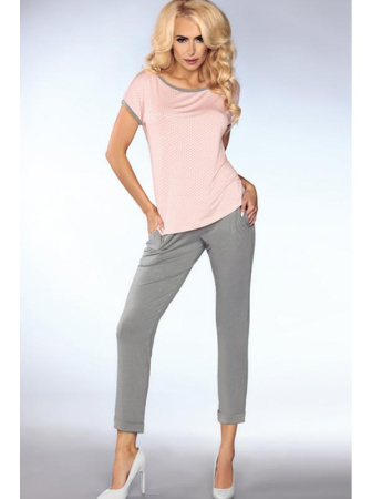 Комплект LivCo Corsetti Model 101 Мокко-розовый