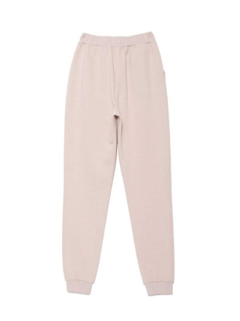 Джоггеры ORA с высокой посадкой с легким мерцанием люрекса || Брюки жін. CE ORA, р.170-94, shiny rose